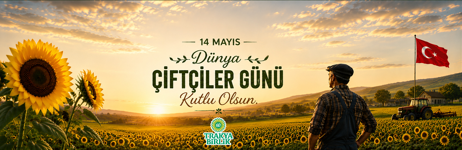 TOPRAĞA VE ÜRETİME SEVDALI TÜM ÇİFTÇİLERİMİZİN DÜNYA ÇİFTÇİLER GÜNÜ KUTLU OLSUN